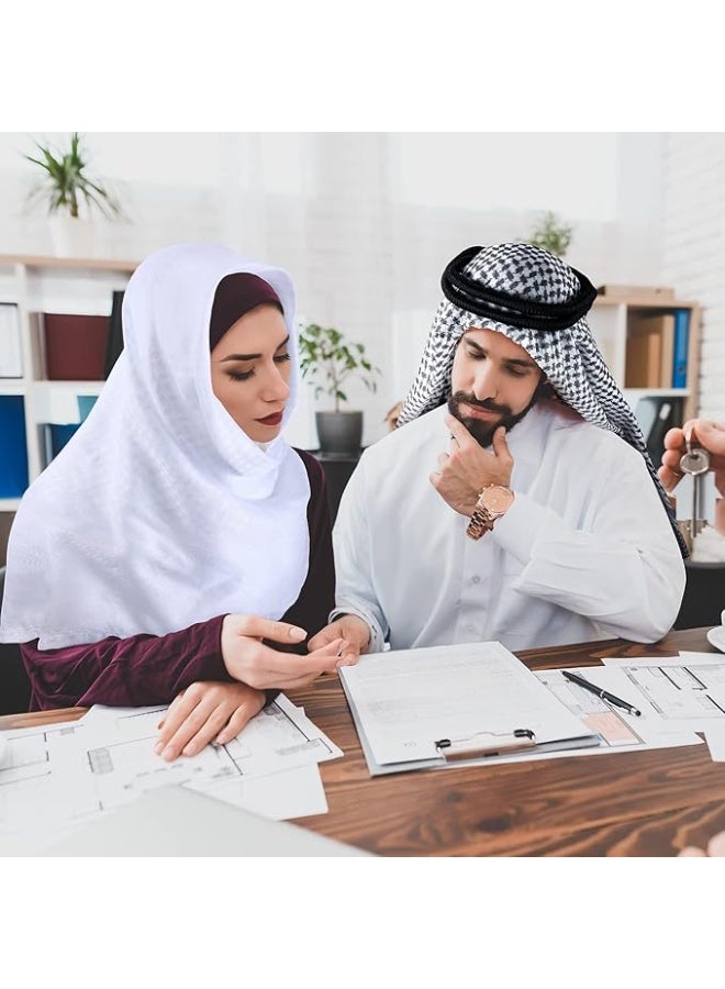 ليشا النمط العربي الشماغ لف كفييه العربية التكتيكية الصحراء الرقبة وجه الرأس الرجال الأوشاح العربية - Image 3